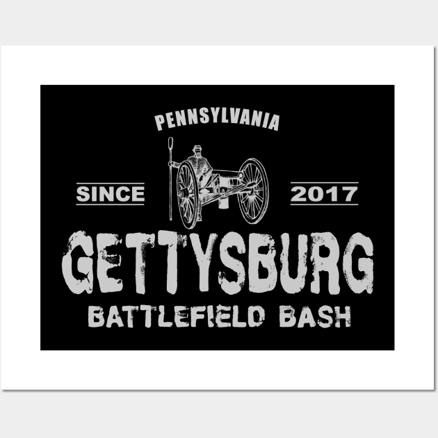 Gettysburg Battlefield Bash Since 2017 Wall Art by Dead Is Not The End